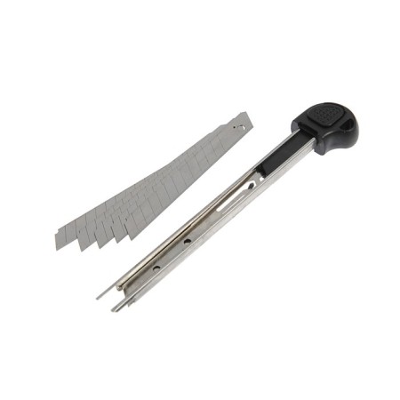 The knife is a universal tundra, a metal case, additional. screw fixator, 5 blades, 9 mm-10
