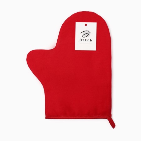 Mittens-Object Etel Red 18x29cm, Sarzha, 100% HL, 250 g/m2-3