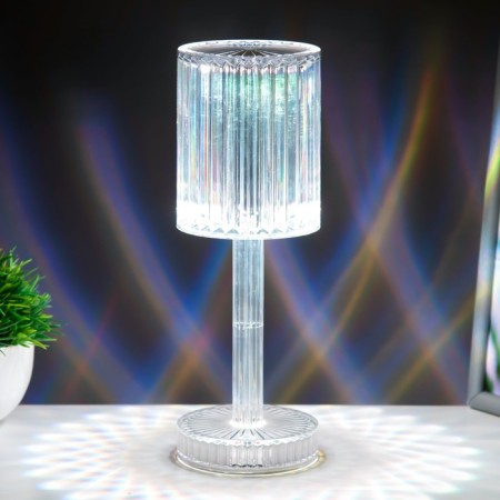 Table lamp with PDD "JUS" LED 16 colors RGB USB 8.5x8.5x25 cm Risalux-7