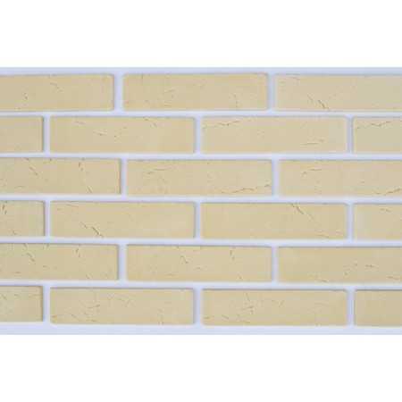 Gypsum tile "Classic" 1 sq.m. (66pcs in the set) beige, 220x55 mm-1