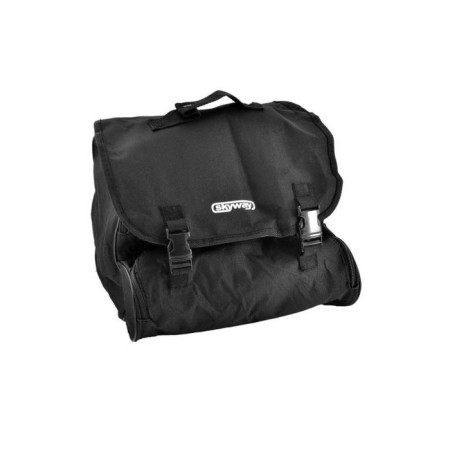 Car compressor, metal, 60 l/min with crocodiles Skyway, (3 nozzles) bag, 20 atm s02001012-2