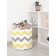 Basket for toys "Zigzag changes, size 35x35 cm