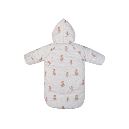 Baby winter envelope, height 56-68 cm, beige color-2