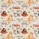 Glossy packaging paper "New Year's cats", 70 x 100 cm, New Year