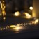 Garland “thread” 2 m dews with nozzles “beads”, IP20, silver thread, 20 LED, AAX2 batteries (not complete), 2 modes, glow warm white