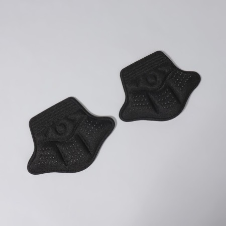 Five -holders for shoes, with a grip, an adhesive base, 10 × 7.3 cm, steam, black color-3