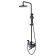 The shower system D&K Bayern fürth DA1524705B18, hygienic shower, tropical shower, black