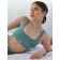 Top female on wide straps Mirey, size 44, green color