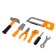 Set of tools No. 14, 7 elements, in a package, color mix