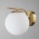 Wall lamp 1x60W E27, size 20x15x16 cm