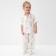 Pajama Children's Minaku "Bunny", white color, height 128 cm