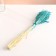 Set of dried flowers "millet", banch length 45 (+/- 6 cm), turquoise
