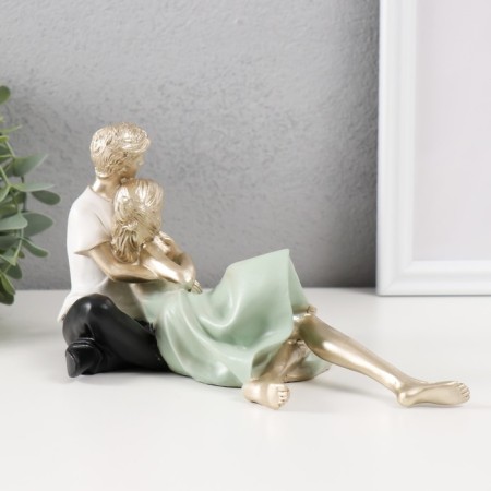 Souvenir Polystone "Falter couple" 11.5x21x9 cm-2