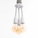 Sindle Trio lamp E27/(3he27) 15W White 8x8x22cm Bayerlux