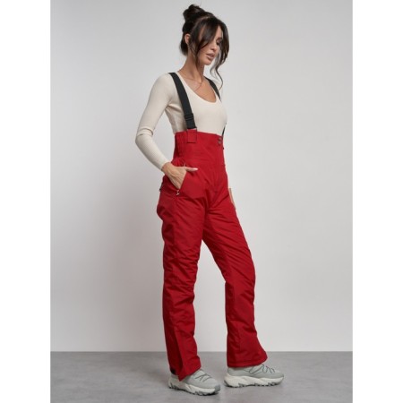 Semicunners of women's winter, size 48, red color-11