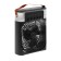 LOF-06 portable fan, with a moisturizer function, 3 speeds, USB power, black