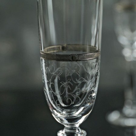 A set of glasses for champagne Bohemia Crystal "Angela", 190 ml, 6 pcs-2