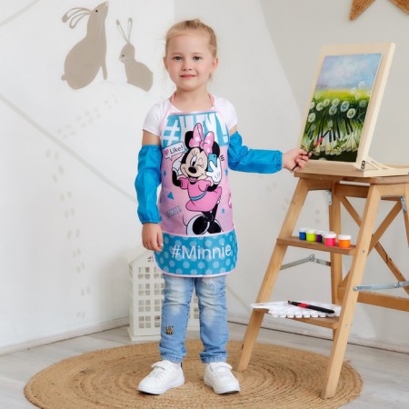 Apron with children "Smile", Minnie Mouse, 49x39 cm