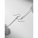 Earrings hanging "ball" interweaving, color silver, 6.5 cm