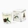 New Year's gel candle in a glass with a decor inside “New Year: spruce forest” 5 x 5 x 6 cm