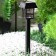 Garden lamp on the solar battery "Flashlight", 7 × 32 × 7 cm, 1 LED, glow white glow