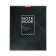 A notebook of 96 sheets in a cage "Monochrome", cover coated cardboard, selective UV-lak, block 65 g/m2, mix