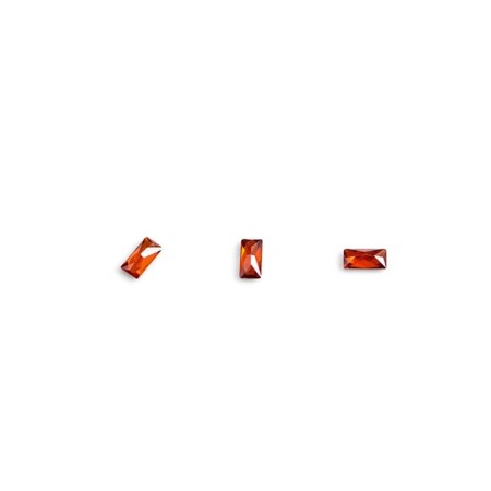 Crystals for volumetric inlay TNL Baget, No. 5, Red, 10 pcs