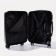 Small suitcase 20 "on lightning, code castle, black color
