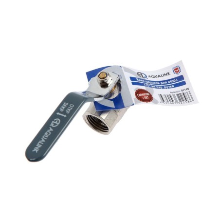 Ballic Aqualink, PN 50 tap, internal/outer thread 1/2 ", lever, nickel.-2