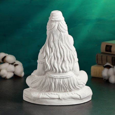 Figure "Shaman" 20x11x27cm, white-2