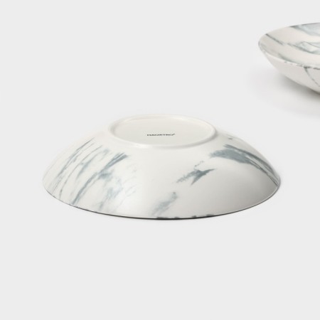 Набор тарелок суповых фарфоровых Magistro Real Marble, 800 мл, 21×4,7 см,2 шт-5