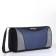 Sports bag with lightning, long belt, black/blue color