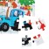 Thermal engine with puzzle “Blue Tractor: New Year in the city”, 54 elements, 250 ml
