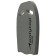 ONLYTOP swimming board, 44x28x3.3 cm, gray color