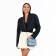 Women's bag on magnet, small size, blue color