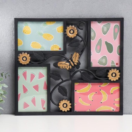 Photo frame "Binding" in 4 photos 10x15 cm (35x30.5 cm)