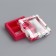 Box for sweets 4 pcs of the "most beloved", 12.6 x 12.6 x 3.5 cm. Confectionery packaging