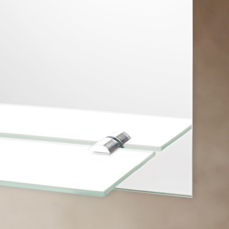 Mirror "Romb", with sandblasting graphics, wall, with a shelf, 45 × 60 cm-1