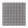 Noise -absorbing panel, set of 10 pcs - acoustic foaming self -adhesive, 50 x 5 cm, gray