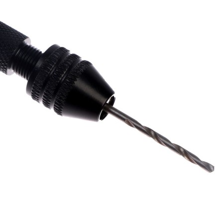 Manual drill "Mini" for thin work, mini drill set 10 pcs., Size 1 pc. - from 0.8 to 3 mm-5