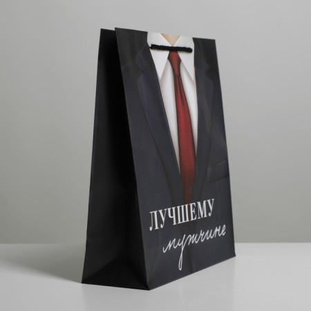 Gift Package Laminated, packaging, “best man”, Ml 21 x 25 x 8 cm-3