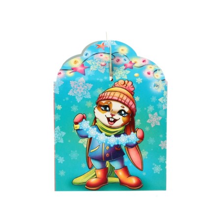 New Year. Gift box "Snow Maiden" 23 x 10 x 10 cm.-2