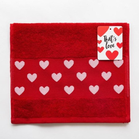 Terry Ethel Trick "This is Love" 30x60cm, central tax, 360g/m, HL100%-3