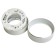 Ceiling light Feron HL357, IP20, GX53, 12 W, 82x82x40 mm, white color