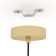 CARLTON chandelier, 1x60W E27