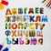Developing magnets "Russian alphabet", 33 pcs.
