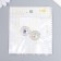 Decor for creativity Metal "Medallion Patal" pearl crystal 2.6x2.4 cm