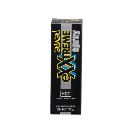 Relaxing Spray Hot Exxtreme Glide Silicone Based, Anal, 50 ml-1