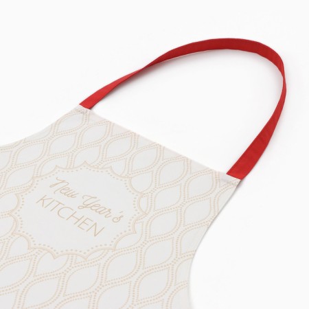 Apron Ethel "Christmas Wreath" 60x70 cm, 100% cotton, sarzha 190 g/m2-1