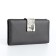 Women's wallet on magnet, gray color